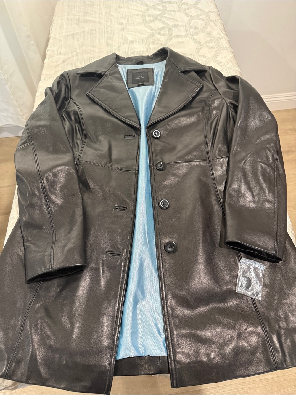 NWOT Apt. 9 lambskin leather coat